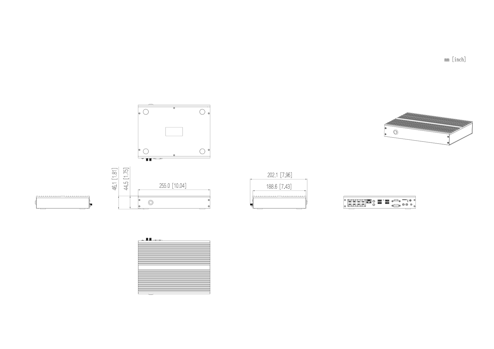 出入口-256G六车道管理终端
